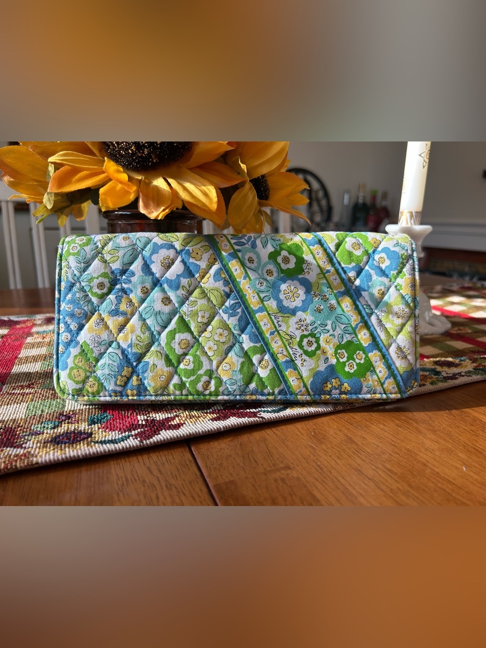 Vera Bradley English Meadows wallet